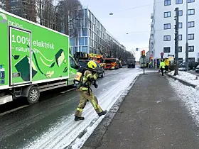 Brann i Sannergata
