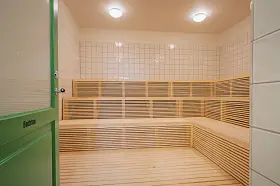 Sagene folkebad, badstue