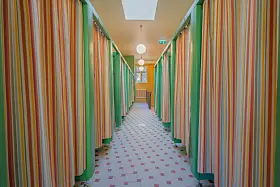 Sagene folkebad, garderobe