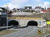 Granfosstunnelen retning mot Oslo Foto: Punkmorten / Wikimedia commons