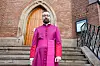 Oslo 20250118. Fredrik Hansen før bispevigselmessen. Oslo katolske bispedømme har bispevigselmesse i St. Olav domkirke i Oslo lørdag. Vigslingen av biskop Fredrik Hansen foretas av kardinal Pietro Parolin, Vatikanets statsminister og nr 2 etter paven. Fredrik Hansen etterfølger Bernt Eidsvig som ble biskop i Oslo katolske bispedømme for 20 år siden.Foto: Heiko Junge / NTB
