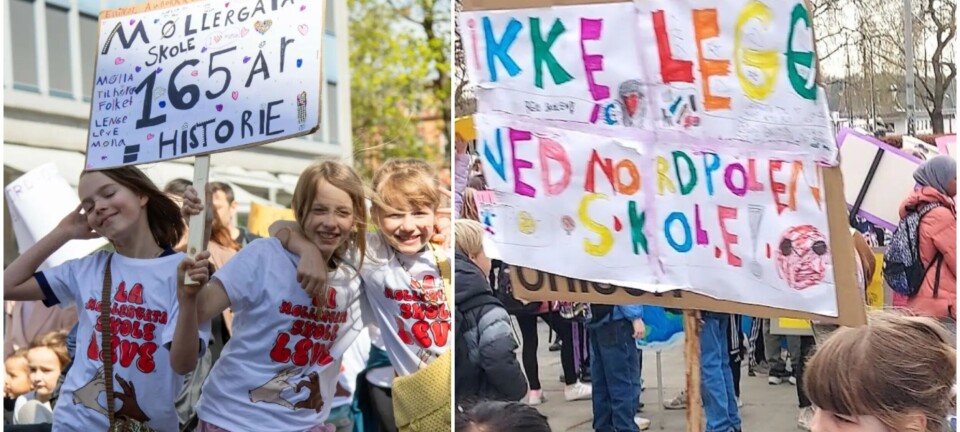 Protester fra elever og foreldre kan ha ført frem: Det blir ny vurdering av skolene som foreslås nedlagt