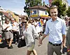 Oslo 20160625.KrF-leder Knut Arild Hareide sammen med kona Lisa . Oslo Pride-parade. Homofile, lesbiske, transpersoner og støttespillere deltok under lørdagens Pride-parade gjennom Grønland.