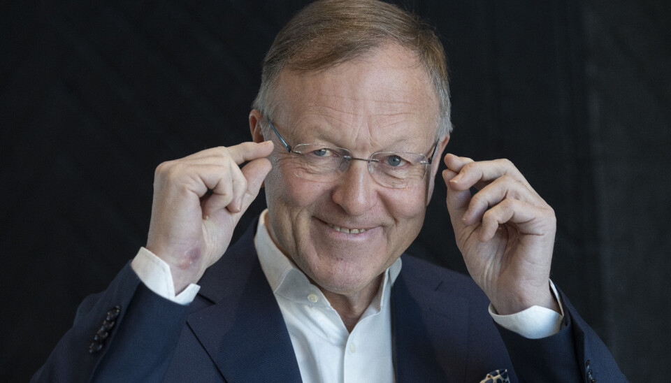 Morten Steenstrup avbildet i 2022 da han ble valgt som ny leder av Oslo Høyre.