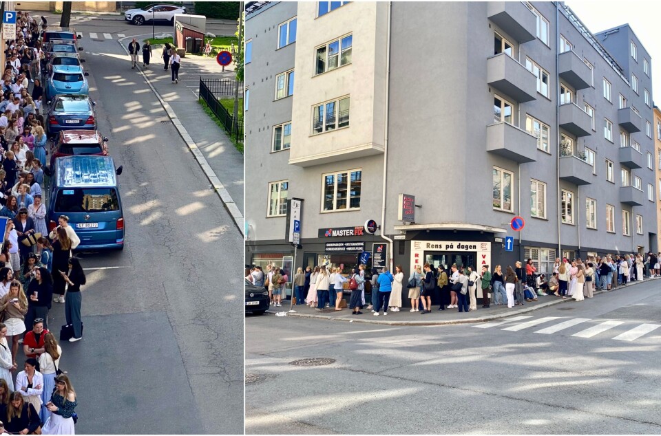 Har holdt stengt i dagevis for å forberede seg på monsterkø