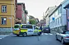 Oslo 20250824. En person er funnet død på Kampen i Oslo natt til søndag. Politiet betegner dødsfallet som mistenkelig og har pågrepet en person.Foto: Terje Bendiksby / NTB