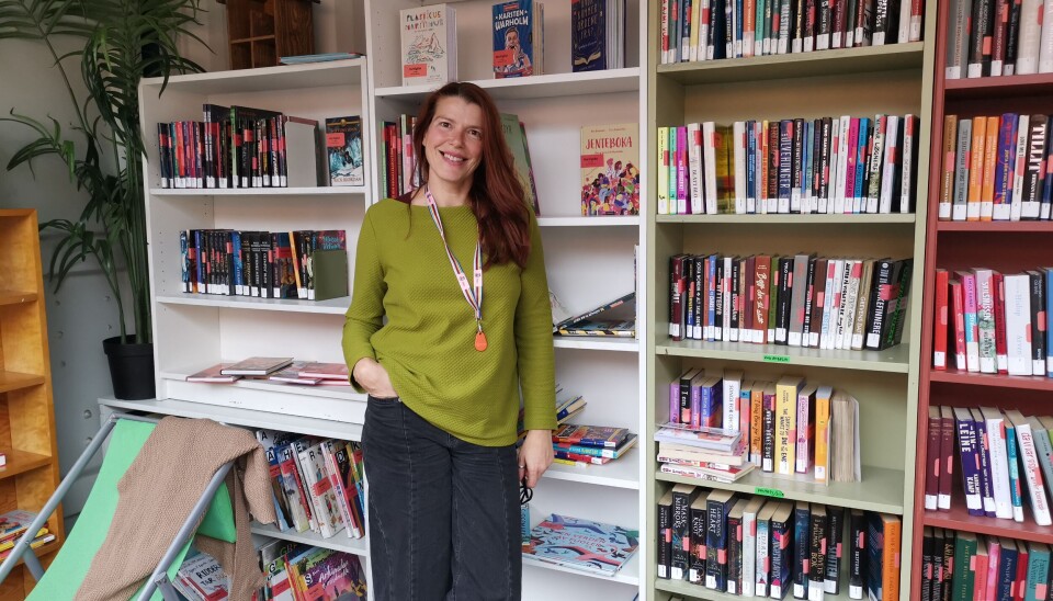 Her finnes det også et lite Deichman pop-up sommerbibliotek, på fjerde året. – Vi har mange store arrangementer, som barnas lørdag hver lørdag, og vi samarbeider veldig mye med frivillige organisasjoner og bydelen her oppe, sier prosjektleder Antonella Durante.